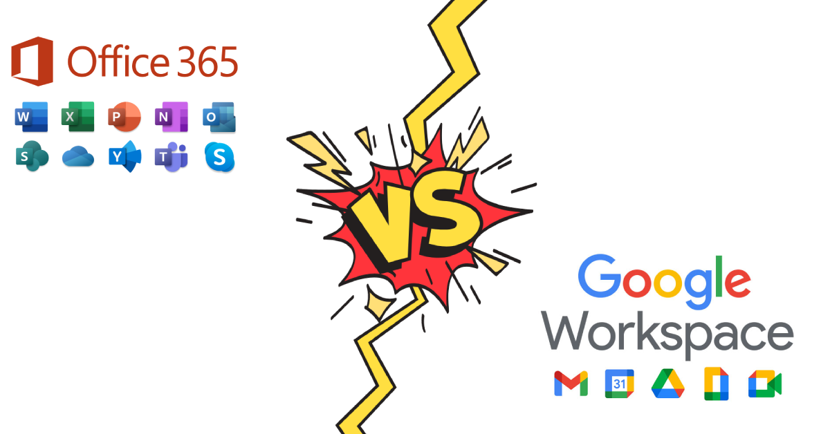 Microsoft 365 Vs Google Workspace